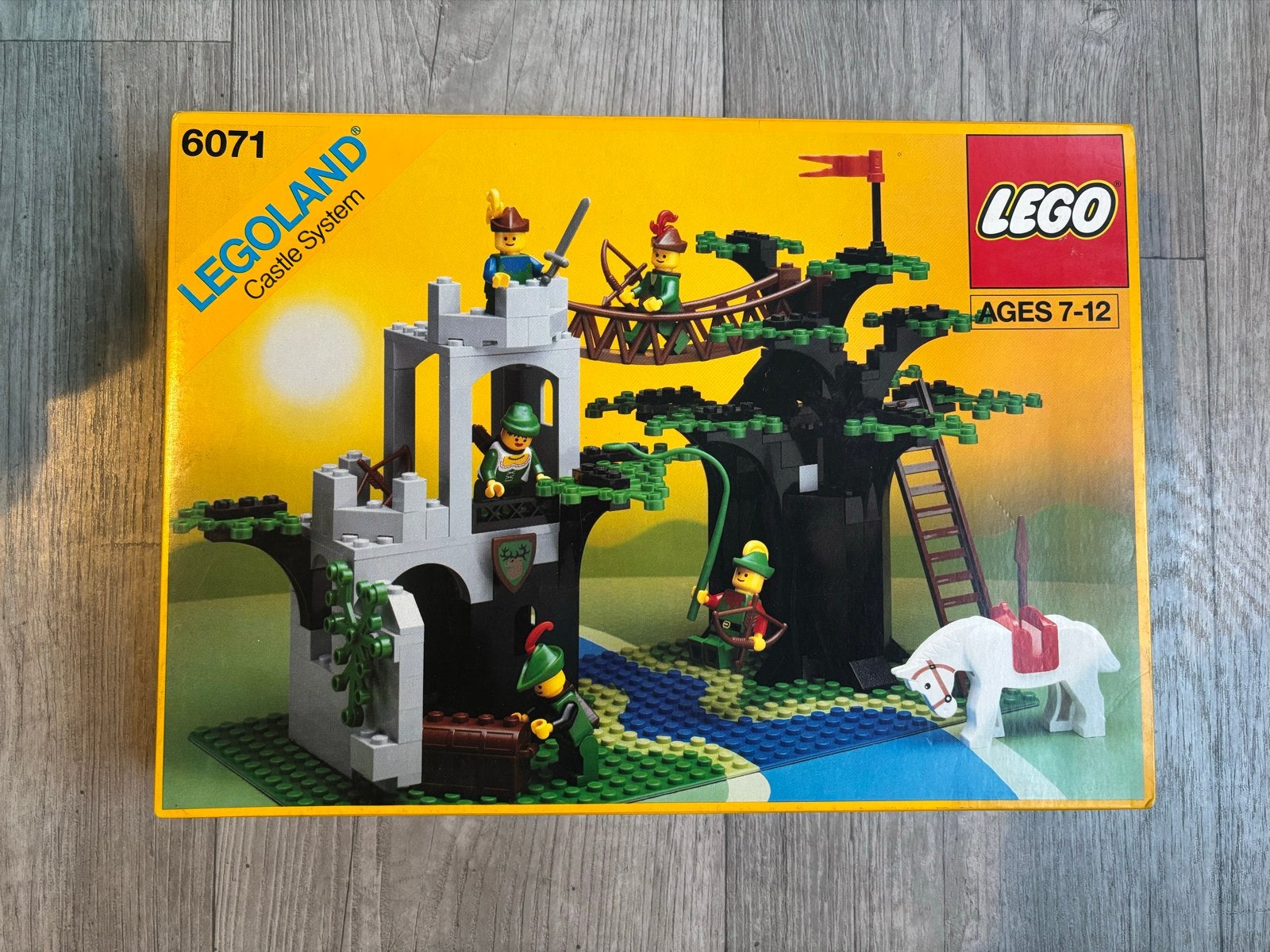Lego Castle 6071 Forestmen Crossing, Lego, Ophalen of Verzenden, Zo goed als nieuw, Compleet