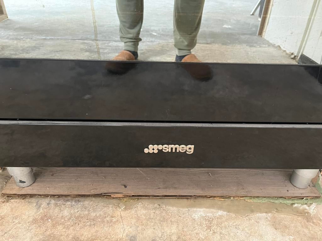 Smeg gasfornuis 90 cm, Ophalen of Verzenden, Zo goed als nieuw, Overige materialen, Smeg