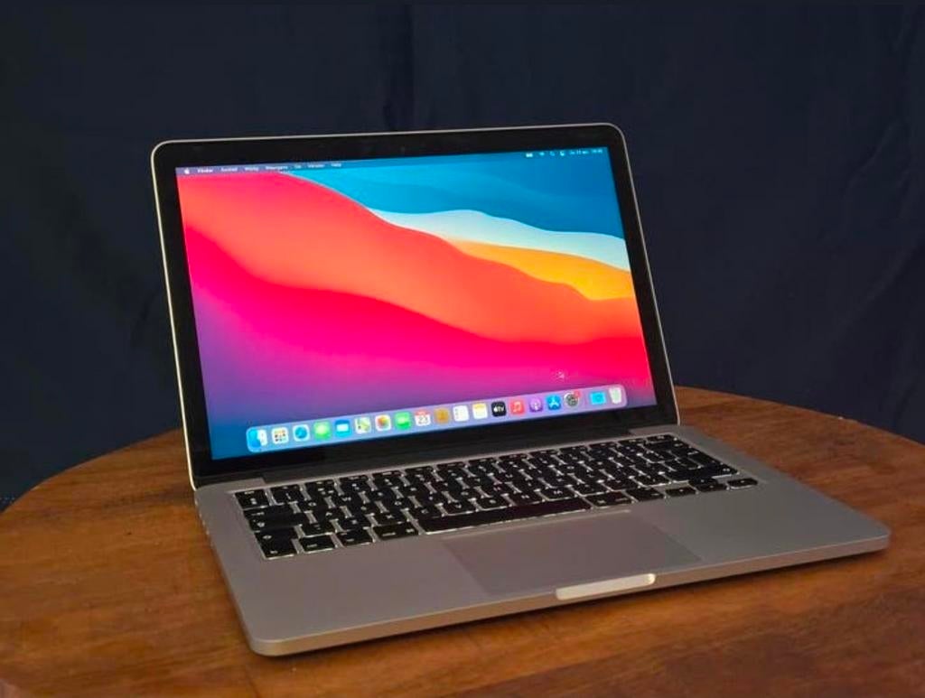 Apple Macbook Pro 13" i5 8GB 500GB Big Sur Retina 2560x1600, MacBook Pro, 2 tot 3 Ghz, 13 inch, Ophalen of Verzenden