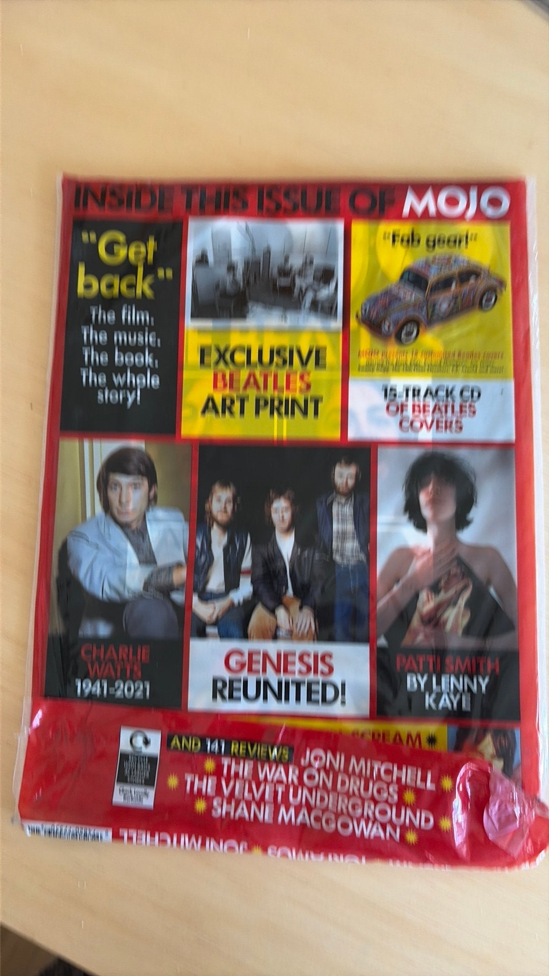 Verzegeld exemplaar Mojo magazine, Ophalen, 1980 tot heden, Tijdschrift