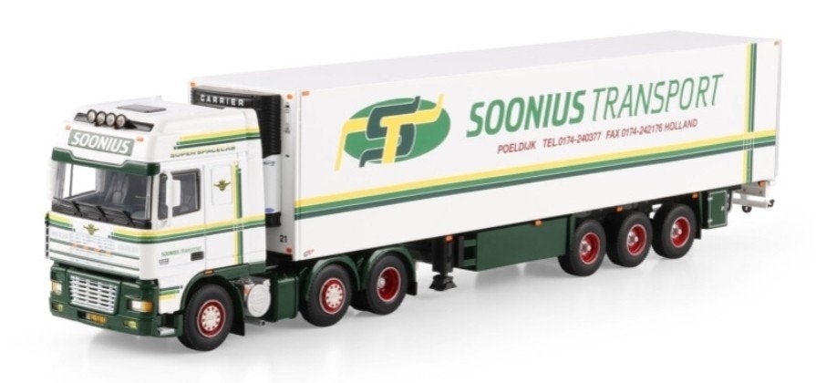 WSI DAF 95XF SUPER SPACE CAB + KOEL TRAILER - SOONIUS, Wsi, ., Nieuw, Ophalen of Verzenden