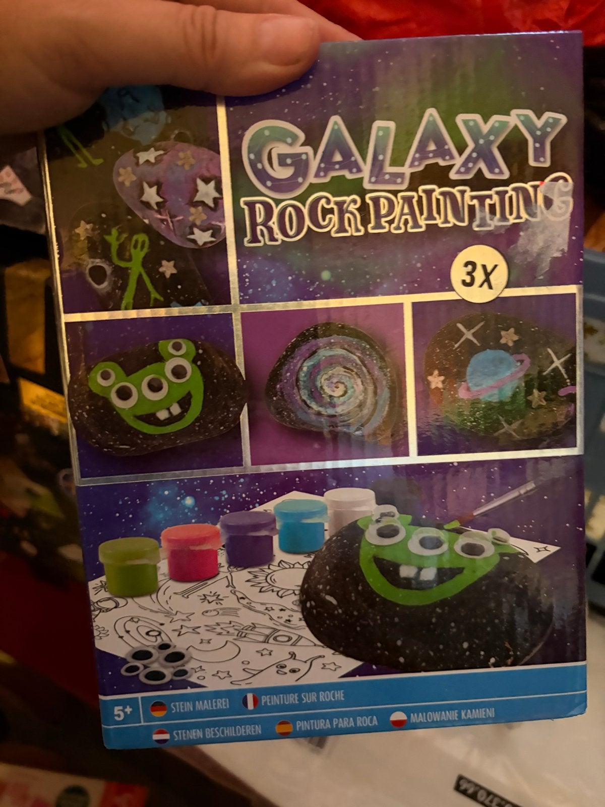 Galaxy Rock Painting Knutselset - Nieuw in doos, Ophalen, Overige thema's, Nieuw, Meerkleurig