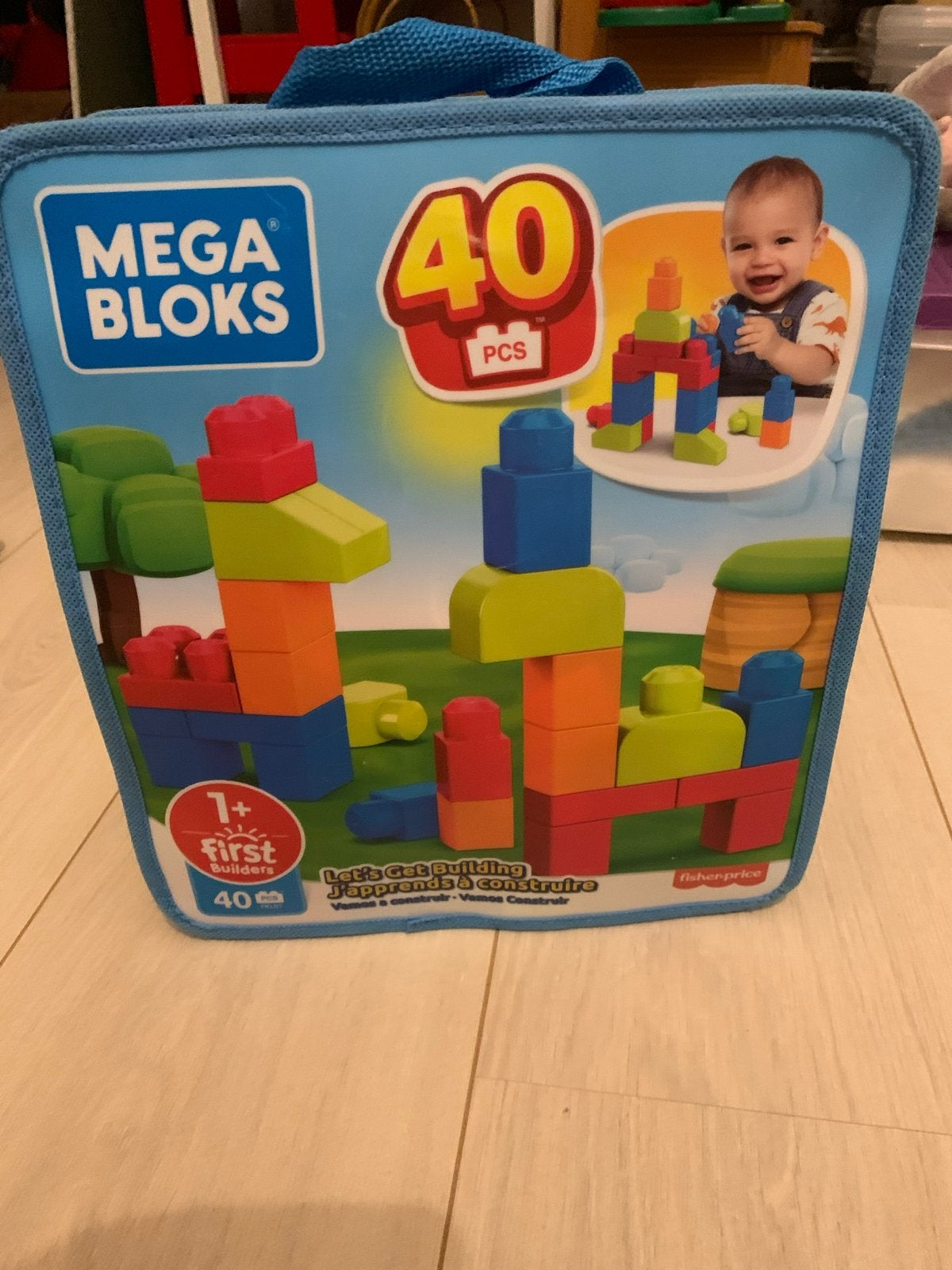 Mega Bloks Bouwblokken Set - 40 Stuks, Ophalen, Zo goed als nieuw, Megabloks