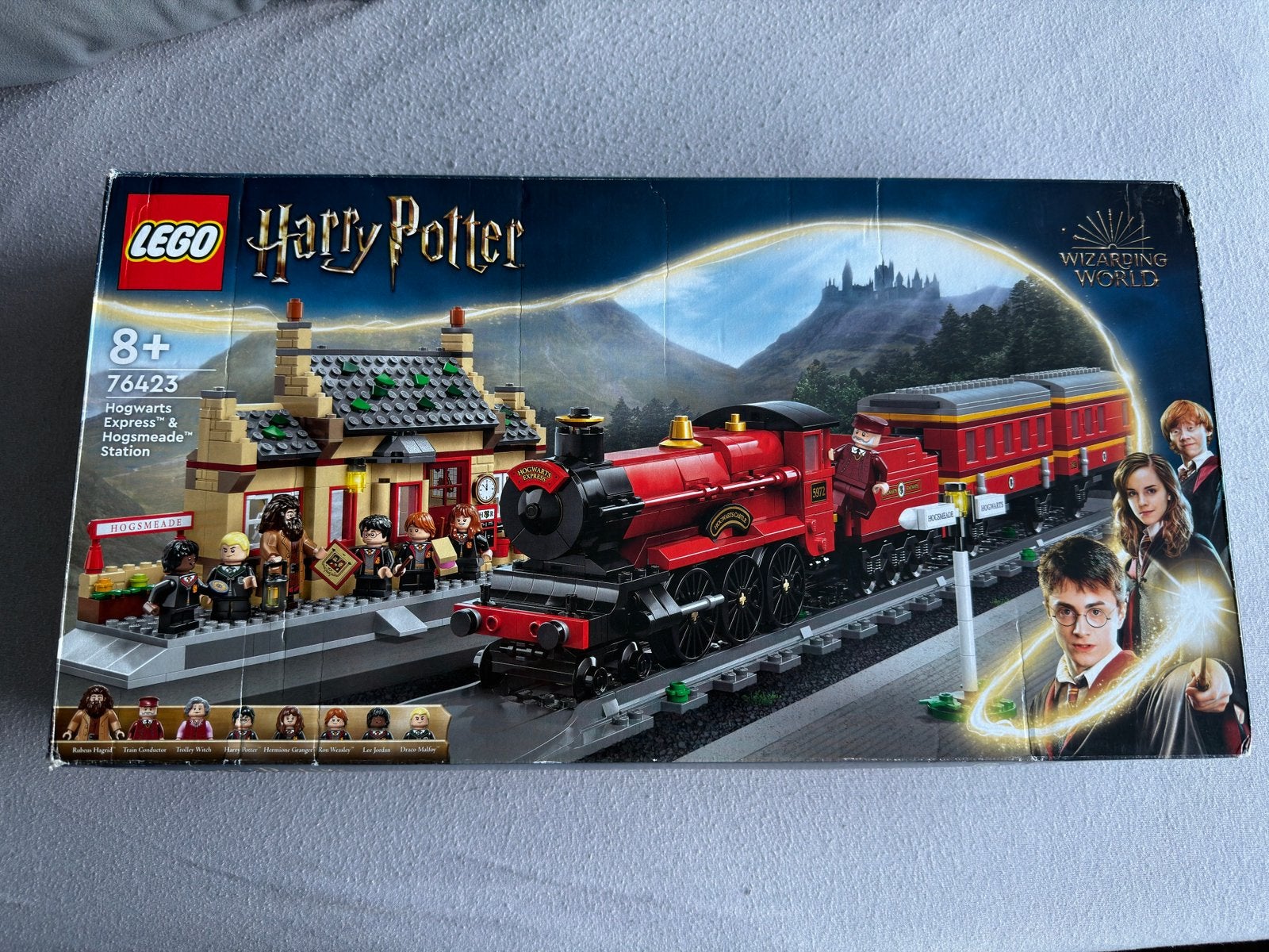 Harry potter lego 76423 Hogwarts Express & Hogsmeade Station, Ophalen of Verzenden, Gebruikt