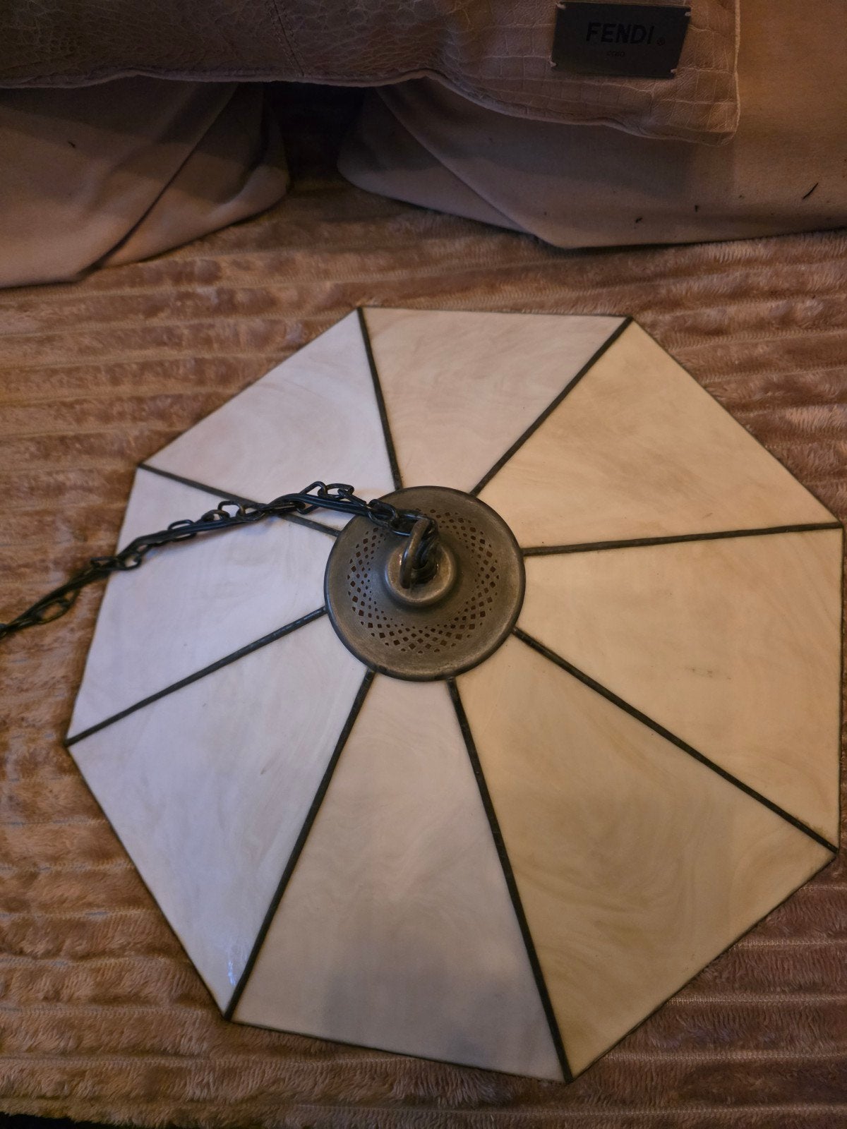 Hanglamp Tiffany stijl 45 cm breed, Huis en Inrichting, Lampen | Hanglampen, Ophalen