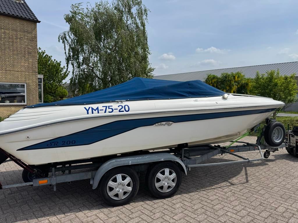 Stijlvolle sea ray SR 200 v6 Speedboot met Trailer, Watersport en Boten, Speedboten, Ophalen, Overige merken, Binnenboordmotor