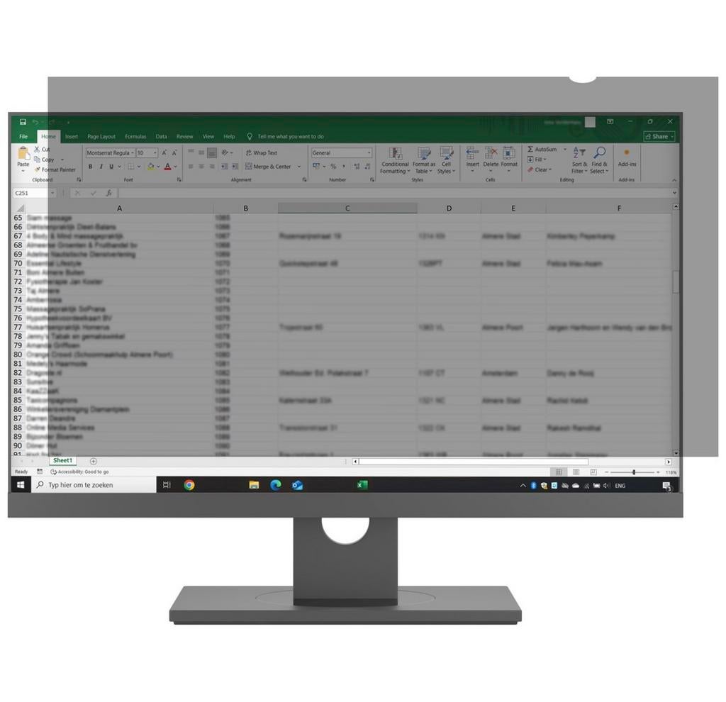 Articona Privacy Filter voor Laptop/Monitor 39,6 cm (15,6”)., 15,6, Nieuw, Ophalen of Verzenden, Overige typen
