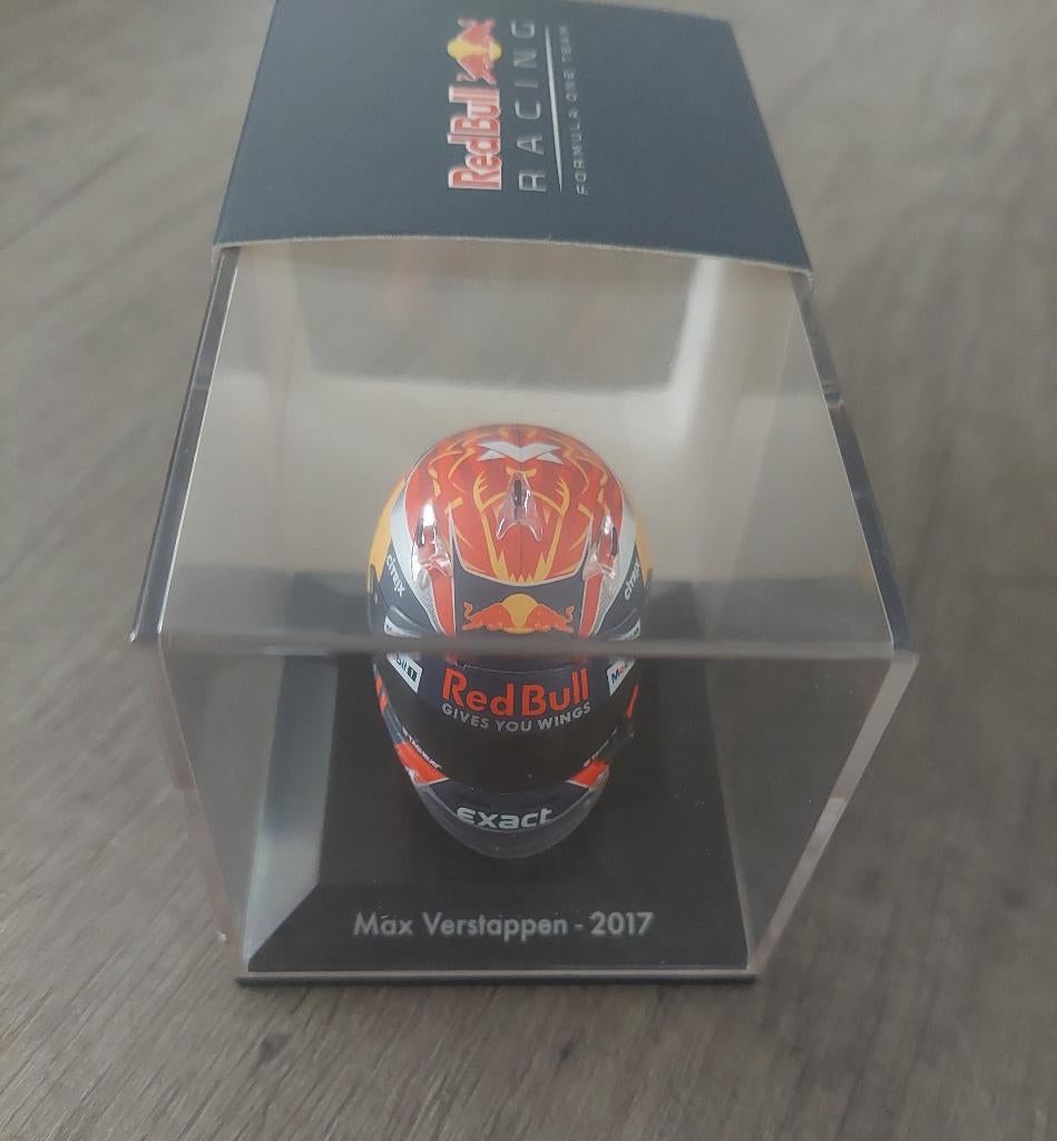 Max Verstappen helm 1:8, Ophalen of Verzenden, Zo goed als nieuw, Formule 1