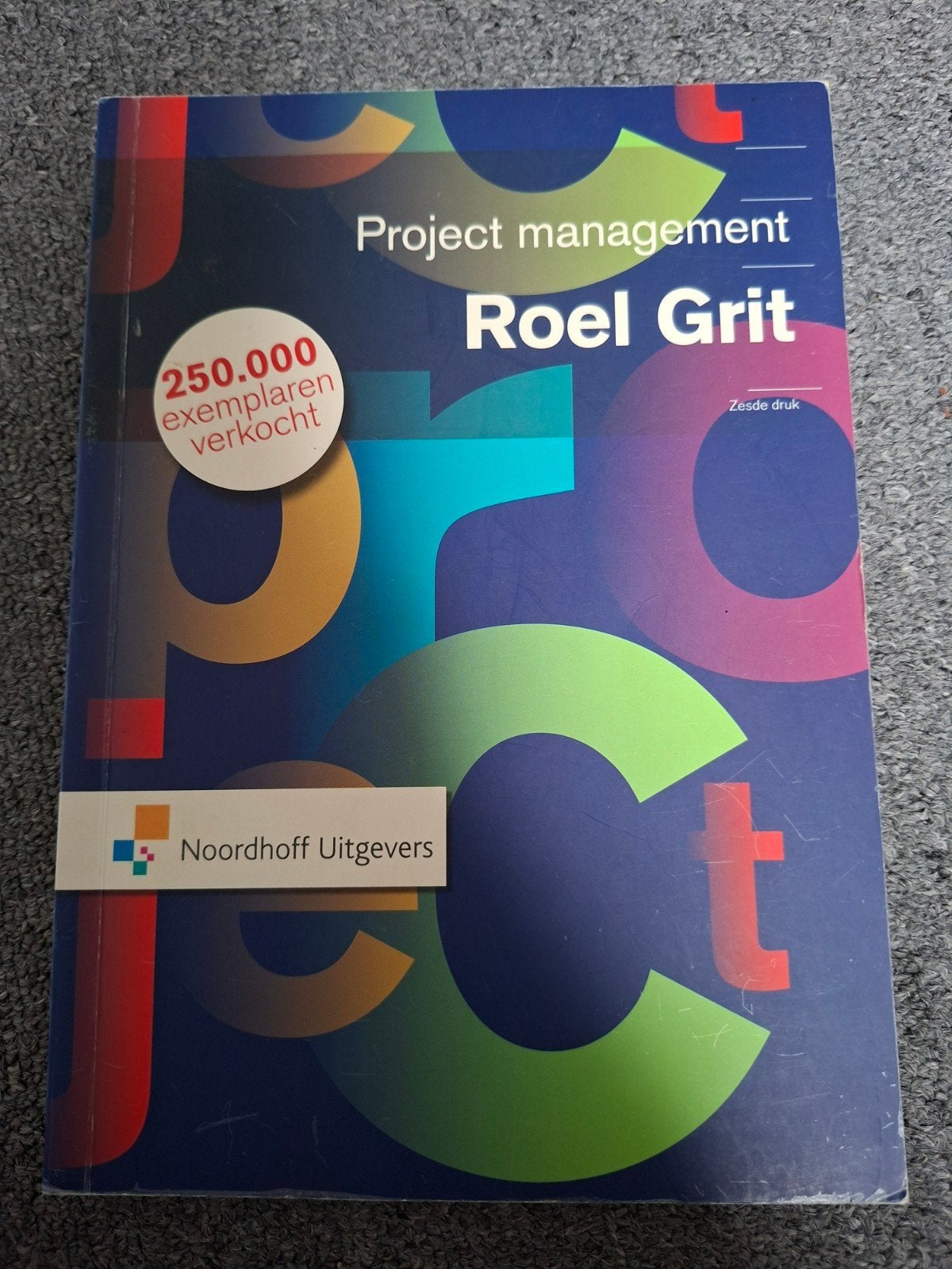 Projectmanagement, Boeken, Roel Grit, Zo goed als nieuw, Gamma, HBO