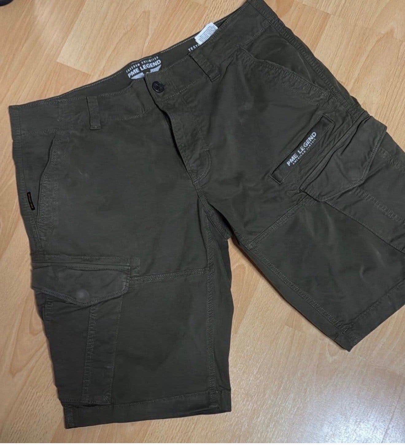 PME Legend Cargo Shorts - Maat W34, Kleding | Heren, Ophalen, Maat 52/54 (L), Nieuw, PME Legend