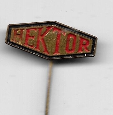 HEKTOR LANDBOUW SPELD, Ophalen of Verzenden, Gebruikt, Merk, Speldje of Pin