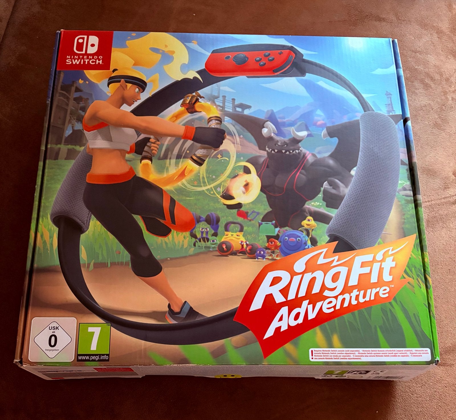 Nintendo Switch Ring Fit Adventure - Zo goed als nieuw, Spelcomputers en Games, 1 speler, Ophalen of Verzenden, Zo goed als nieuw