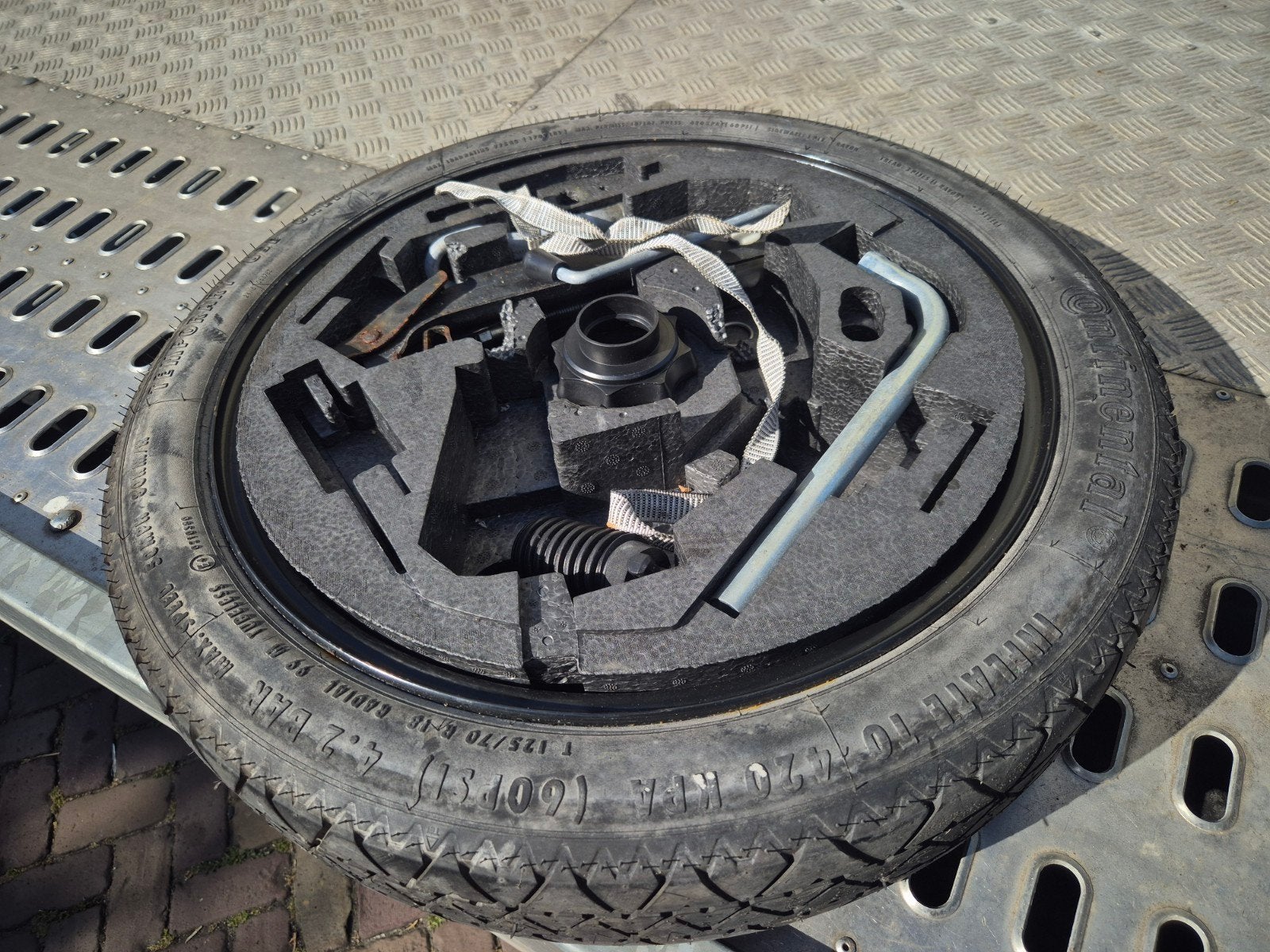 Reservewiel / thuiskommer vw, Ophalen, Gebruikt