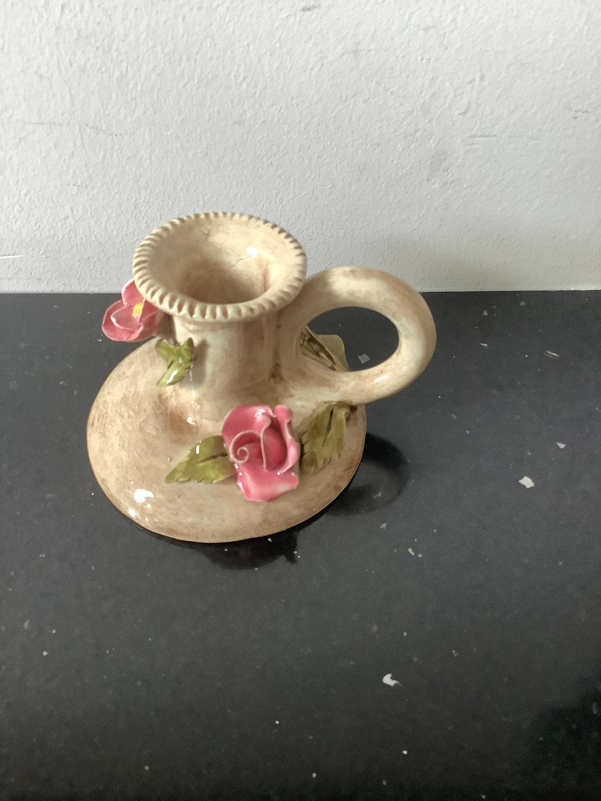 Vaga kandelaartje Italiaans, Antiek en Kunst, Curiosa en Brocante, Ophalen of Verzenden