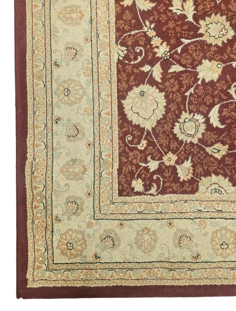 Vintage oosters vloerkleed Ziegler floral burgundy 161x231cm, Gebruikt, 150 tot 200 cm, 200 cm of meer, Ophalen of Verzenden