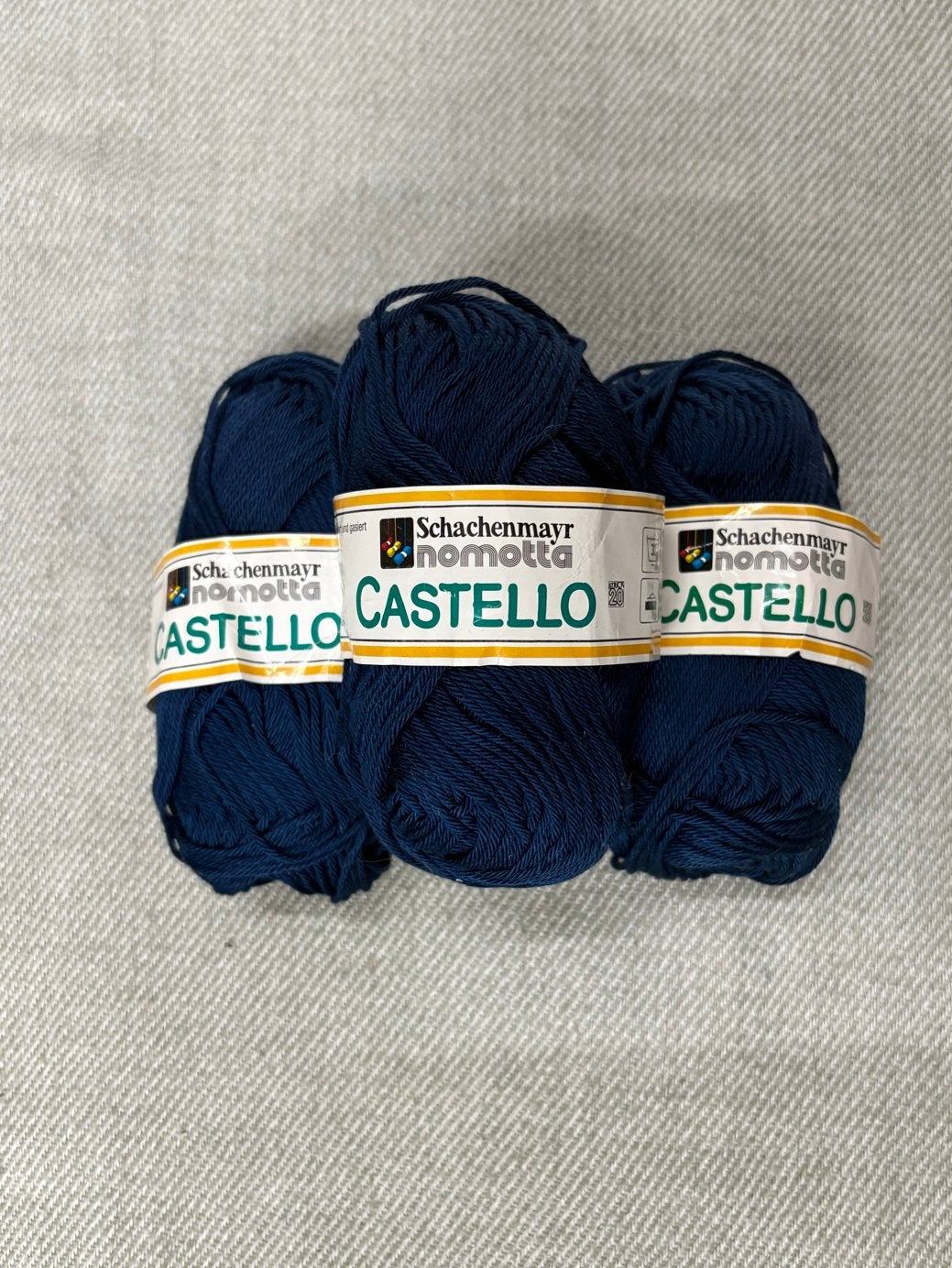 Schachenmayr nomotta Castello wol - 9x, Verzenden, Nieuw, Breien of Haken, Wol of Garen