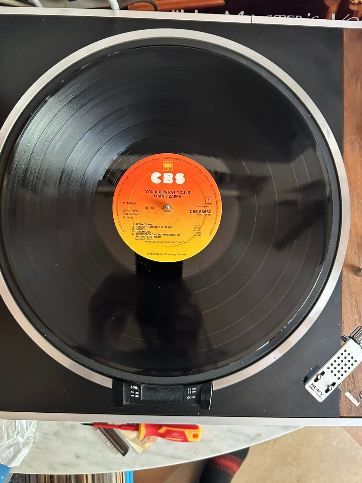 You are what you is  Frank Zappa, Ophalen of Verzenden, Gebruikt, 12 inch, Poprock