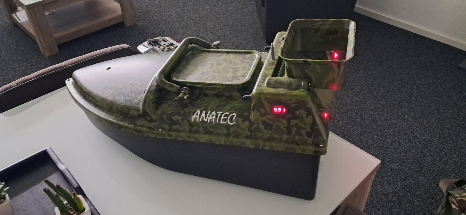 nette anatec mono plus  voerboot, Ophalen of Verzenden, Gebruikt, Overige typen