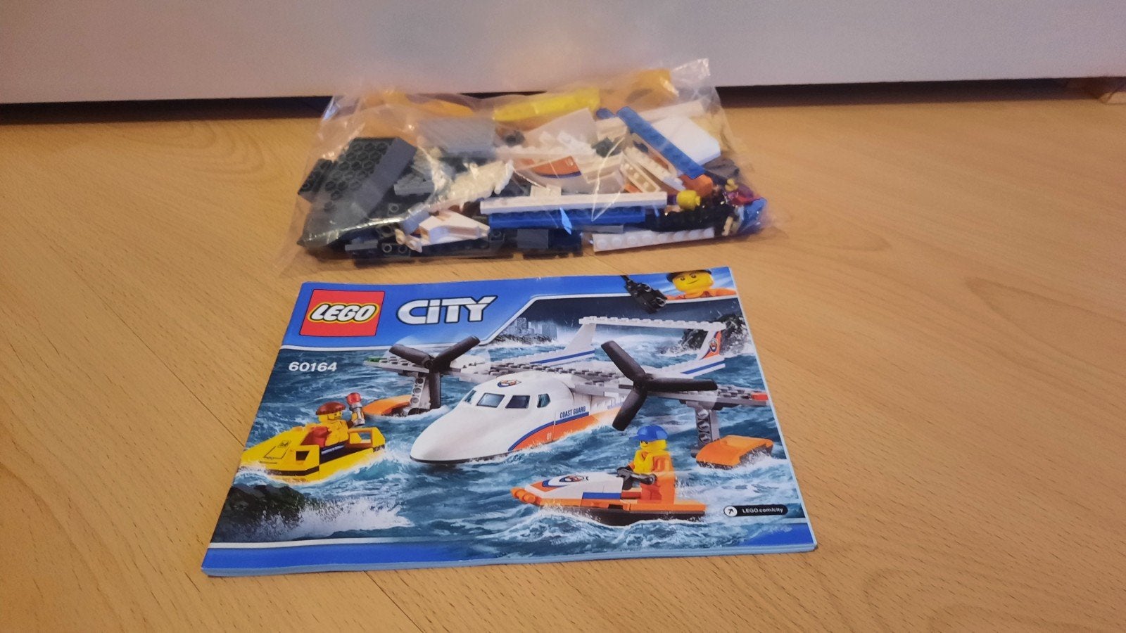 LEGO City 60164 Reddingsvliegtuig, Ophalen of Verzenden, Zo goed als nieuw