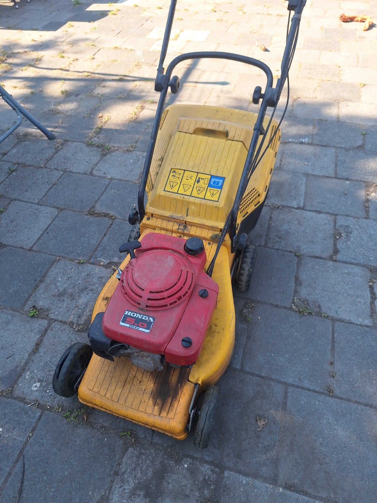 stiga grasmaaier, Ophalen, Cirkelmaaier, Gebruikt, Opvangbak