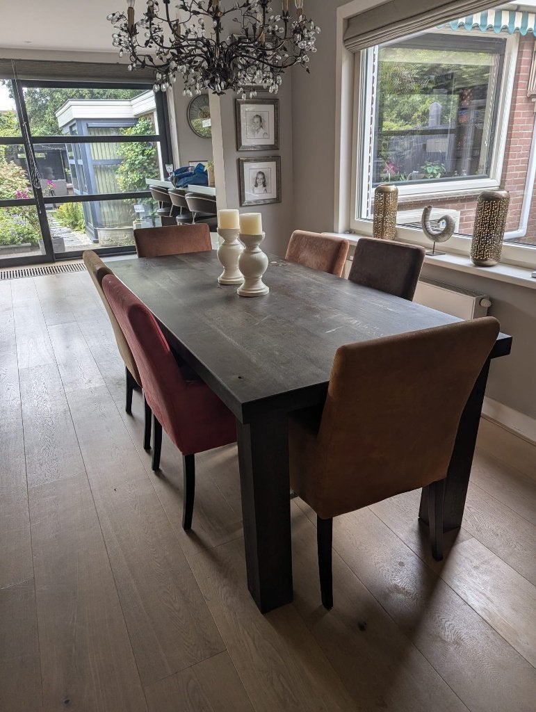 Eettafel, Ophalen, Gebruikt, 200 cm of meer, 50 tot 100 cm