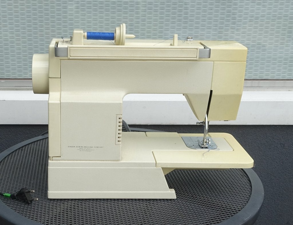 naaimachine '' Singer '' model Samba 4 - t.a.b., Ophalen, Zo goed als nieuw, Naaimachine, Singer