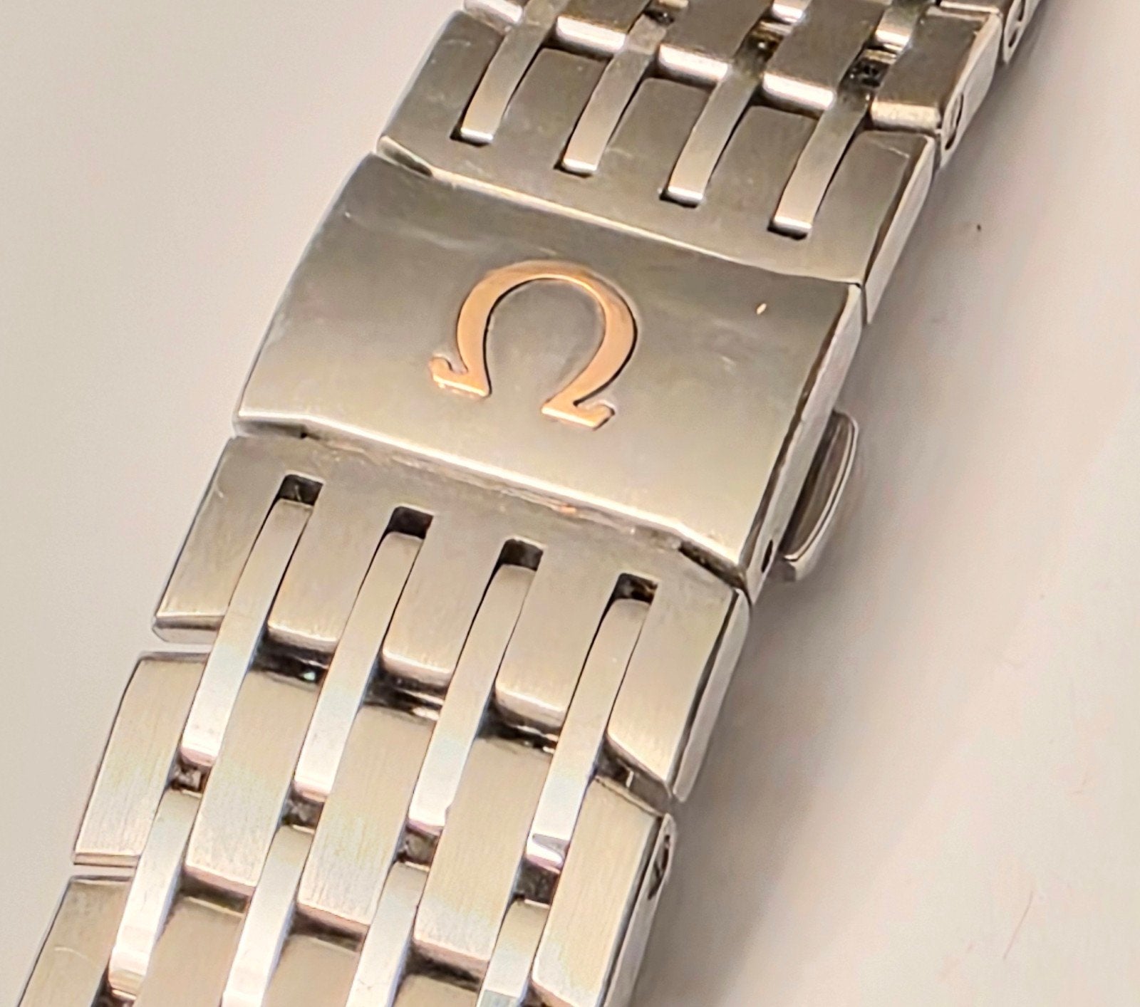 Omega De Ville Co - Axial Horloge Band 20 mm, ., Ophalen of Verzenden, Zo goed als nieuw, Omega