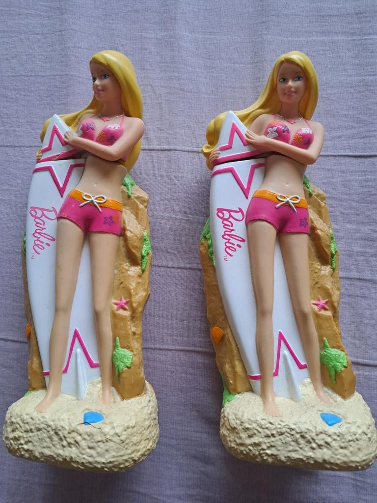 2 grote lege Barbie shampoo douchegel flessen, Ophalen of Verzenden