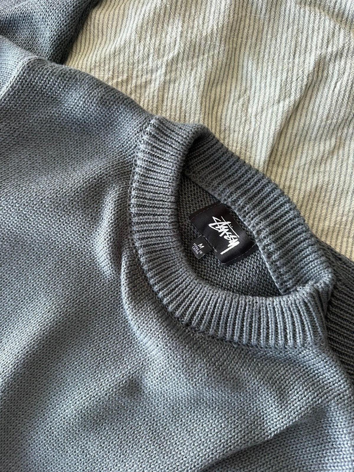 Stussy knitted trui - M, Ophalen of Verzenden, Zo goed als nieuw, Overhemd