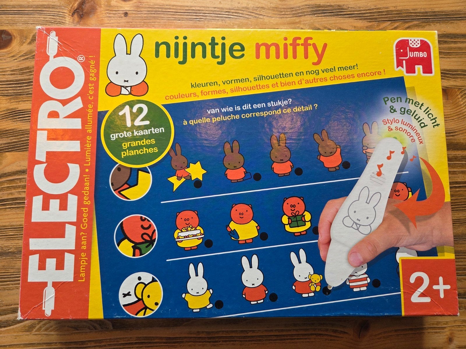 Jumbo Nijntje en dieren Electro, Ophalen of Verzenden, Zo goed als nieuw, Puzzelen, Met licht