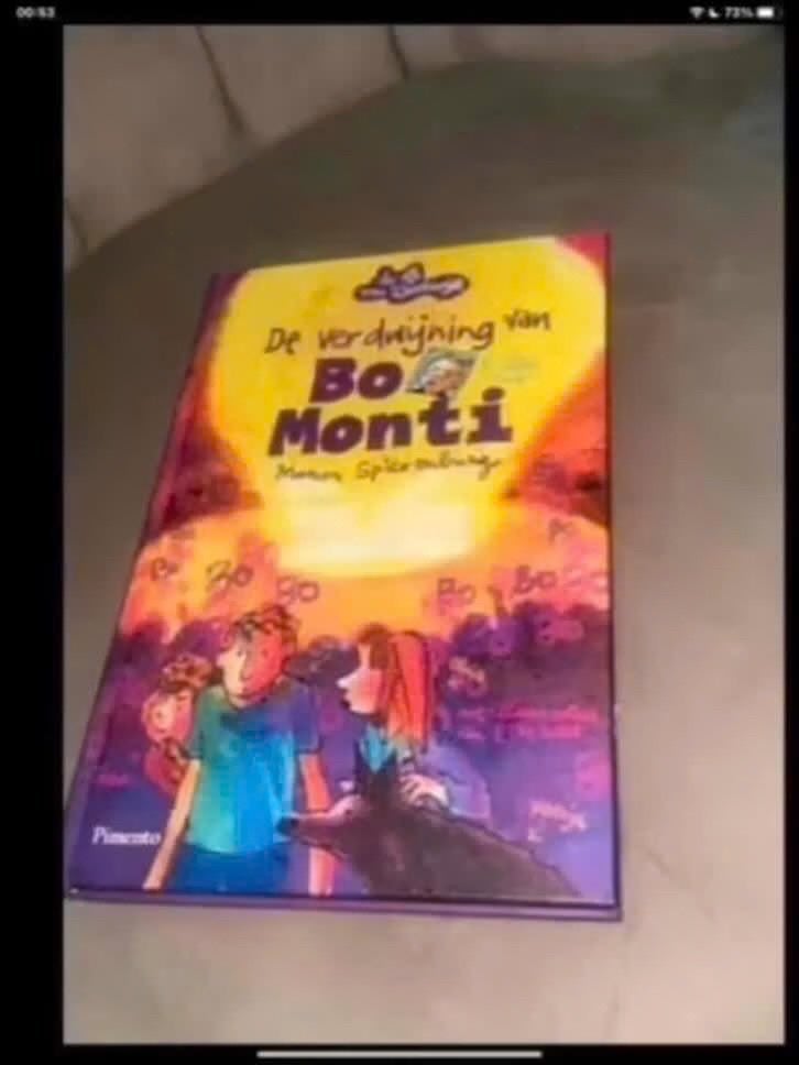 De verdwijning van Bo Monti - Kinderboek, Ophalen of Verzenden, Zo goed als nieuw, Fictie, Marion Spierenburg