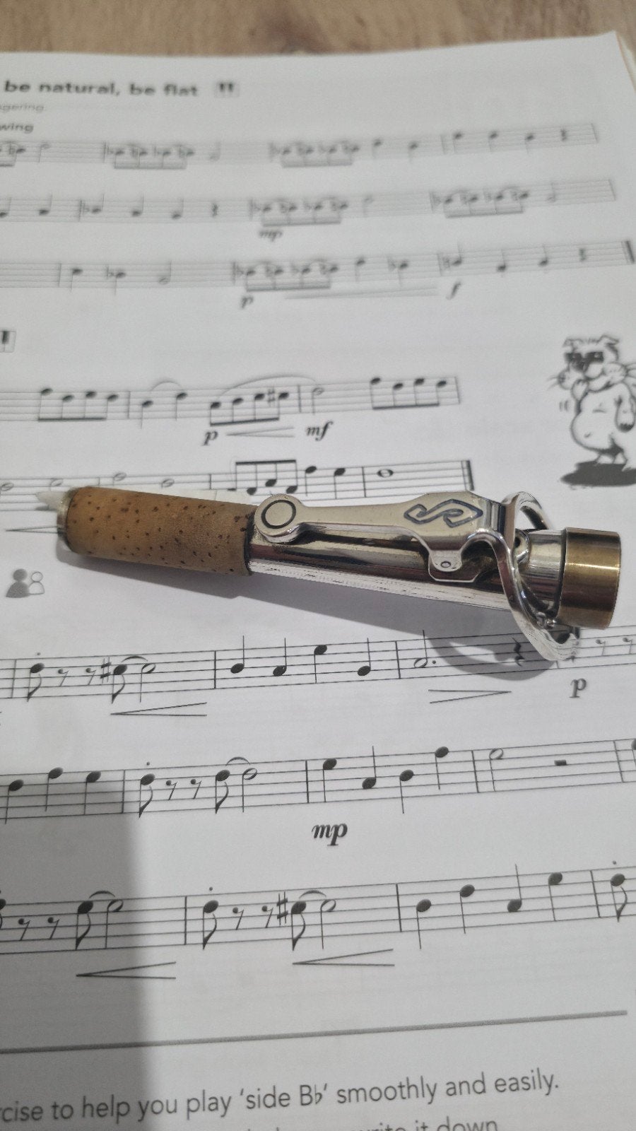 Selmer sopraan saxofoon hals, Muziek en Instrumenten, Ophalen of Verzenden, Zo goed als nieuw, Sopraan