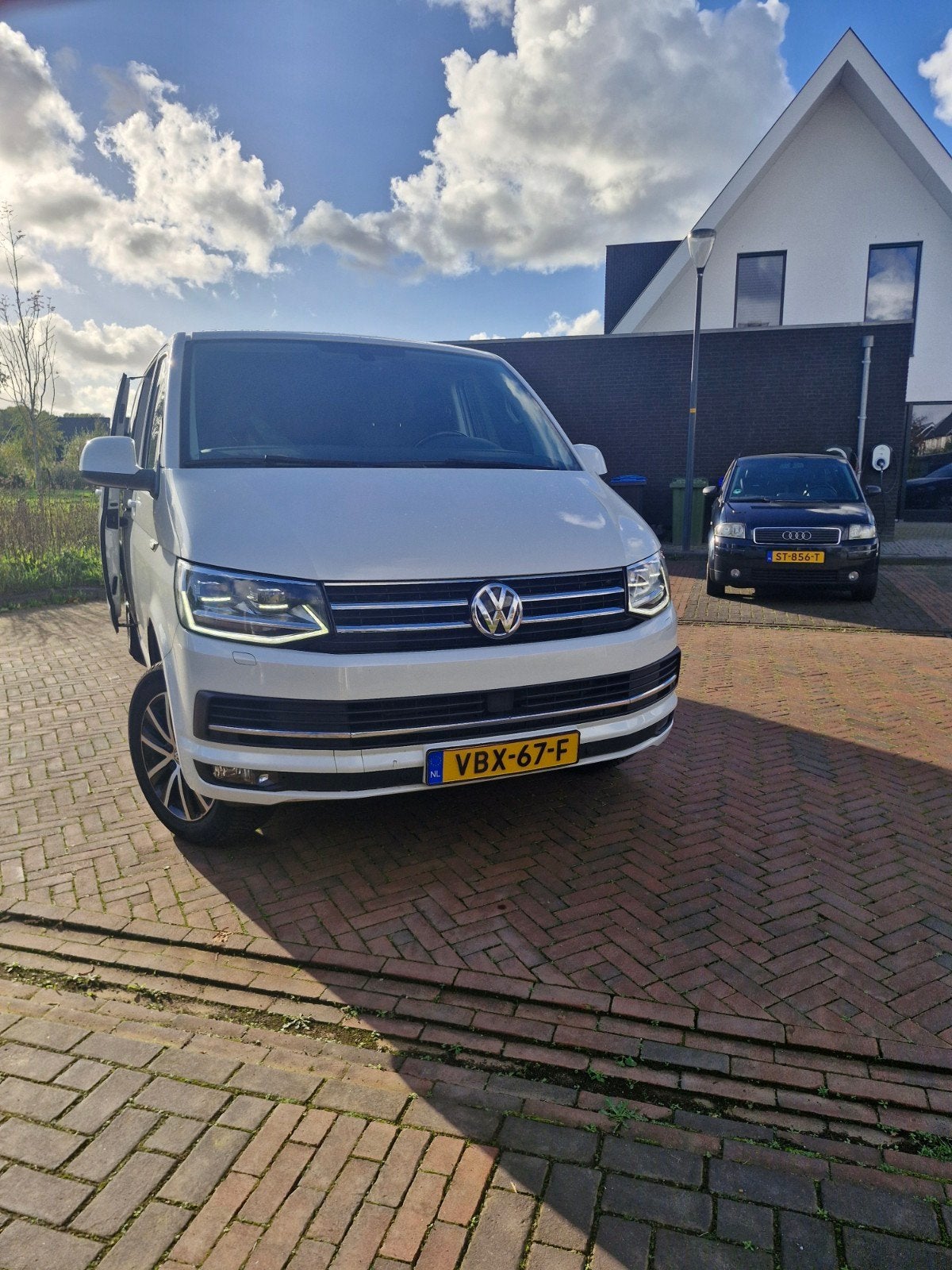 Volkswagen Transporter GB 2.0 TDI 150pk L2h1 340/2800, Auto's, 4 cilinders, Volkswagen, Wit, Origineel Nederlands