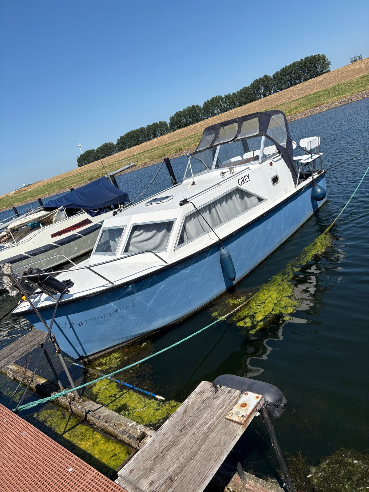 Kruiser 8.5m met Vetus motor, vernieuwde elektra en toilet, Overige merken, 9 m, Gebruikt, Diesel