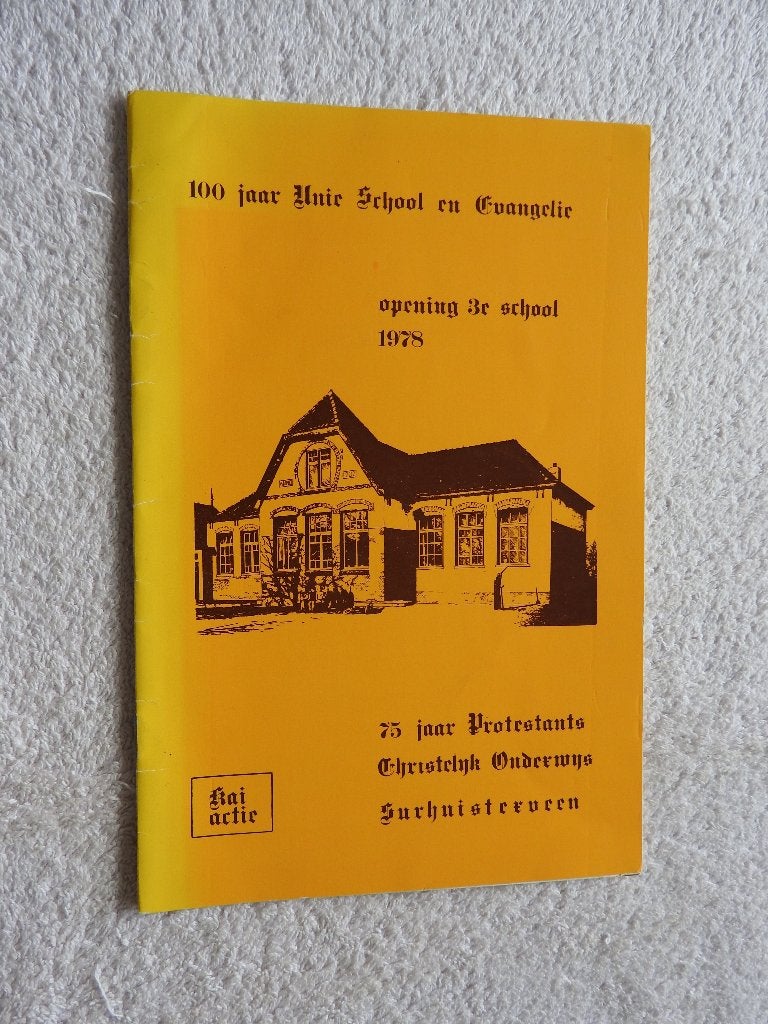 75 jaar Protestants Christelijk Onderwijs Surhuisterveen, Boeken, Ophalen of Verzenden, Gelezen