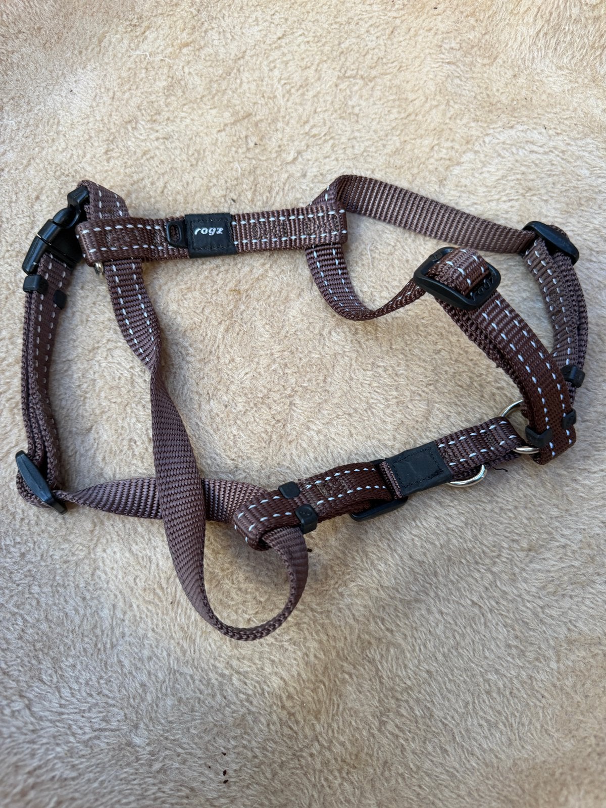 Puppy halsband, riem en tuig maat S, Dieren en Toebehoren, Ophalen of Verzenden, Zo goed als nieuw
