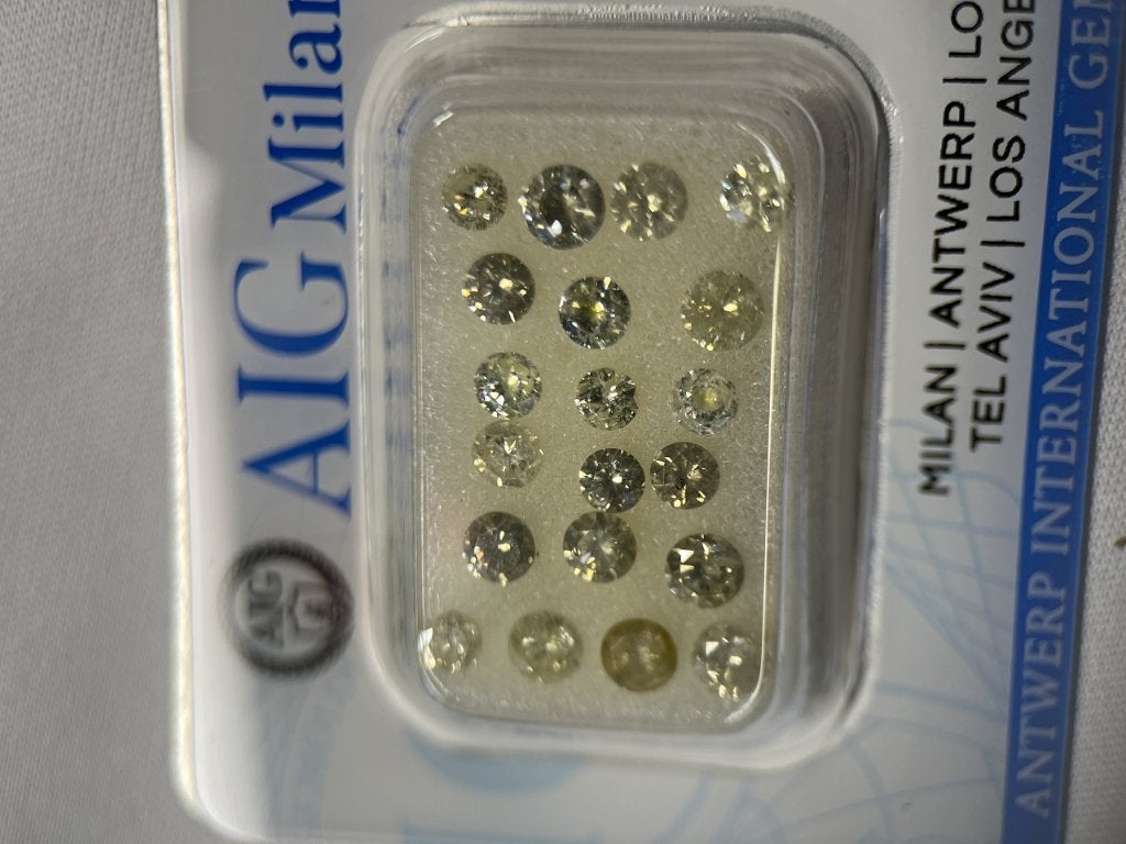 34 brillianten ruim 4 carat in een koop, Ophalen of Verzenden, Nieuw