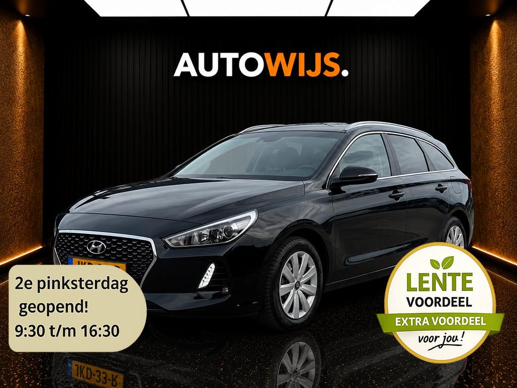 Hyundai I30 Wagon 1.4 T-GDI Comfort|Camera|AUTOMAAT|Xenon|St, Auto's, Stof, 4 cilinders, Zwart, 600 kg