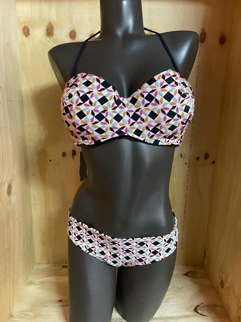 Valéry bikini Maat 75b/ m -80c/ L -85c/XL -70d slip s, Verzenden, Nieuw, Bikini