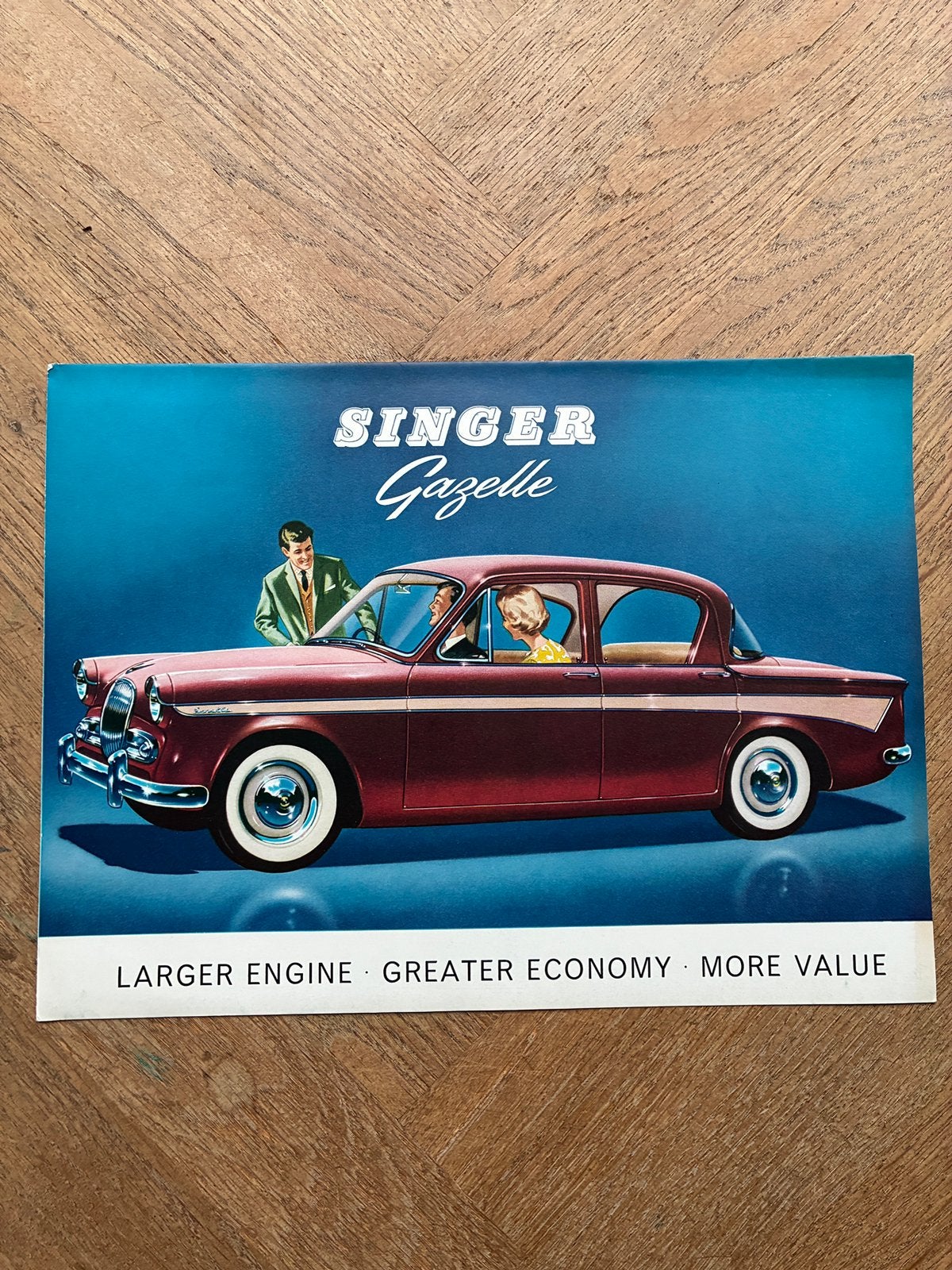 Singer Gazelle brochure, Verzenden, Zo goed als nieuw, Overige merken