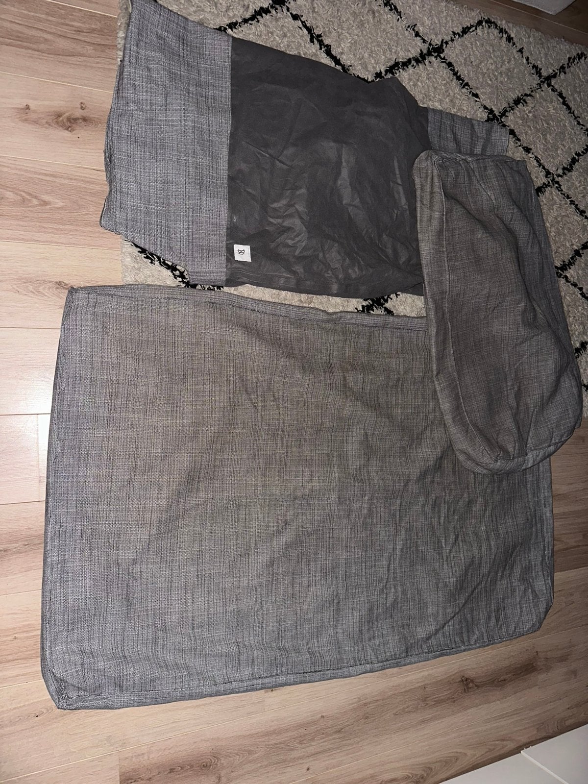 Hoes Kivik chaise longue Isunda grijs, Ophalen of Verzenden, Zo goed als nieuw, Eenpersoons, Minder dan 150 cm