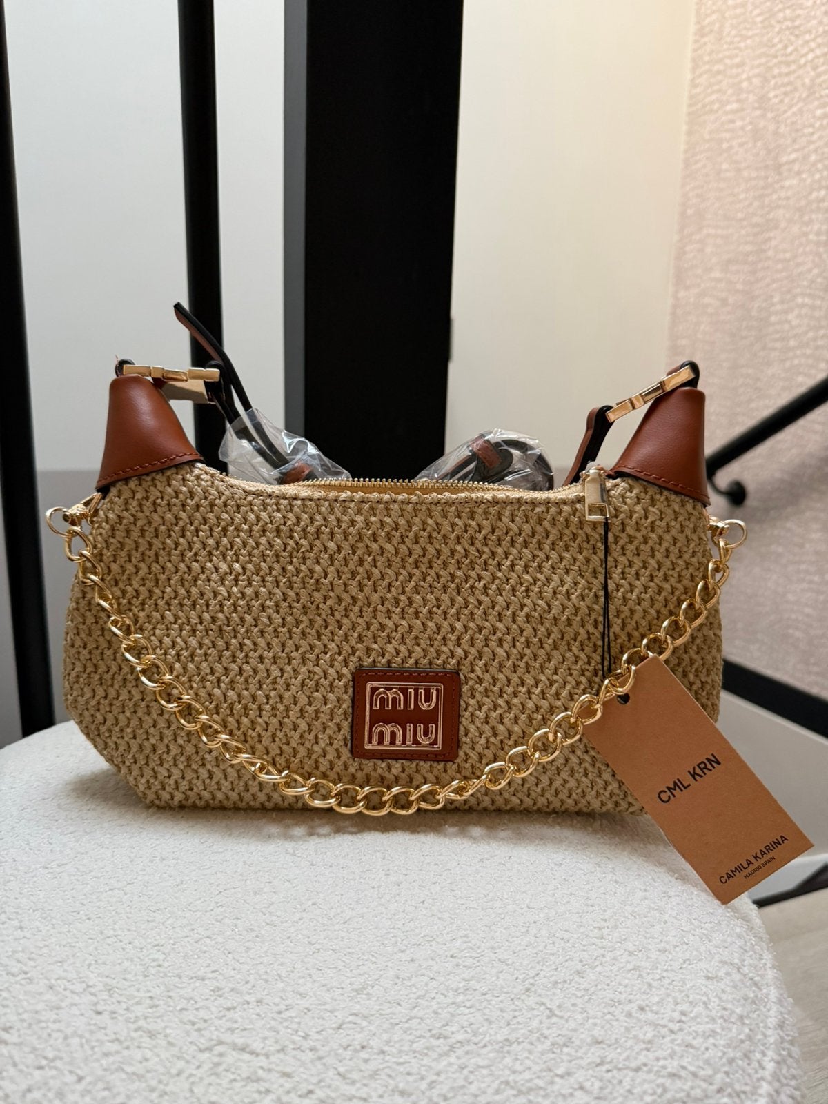 Miu Miu Tas, Ophalen, Nieuw, Zwart, Schoudertasje