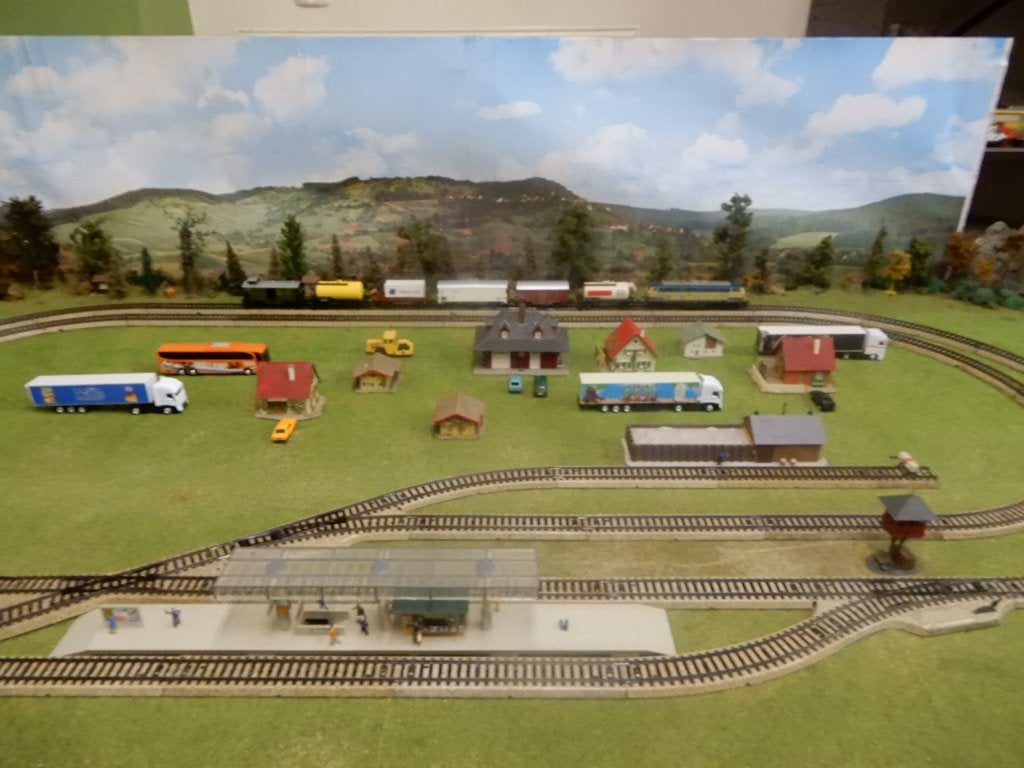 Complete Märklin treinbaan., Hobby en Vrije tijd, Wisselstroom, Ophalen of Verzenden, Analoog, Märklin