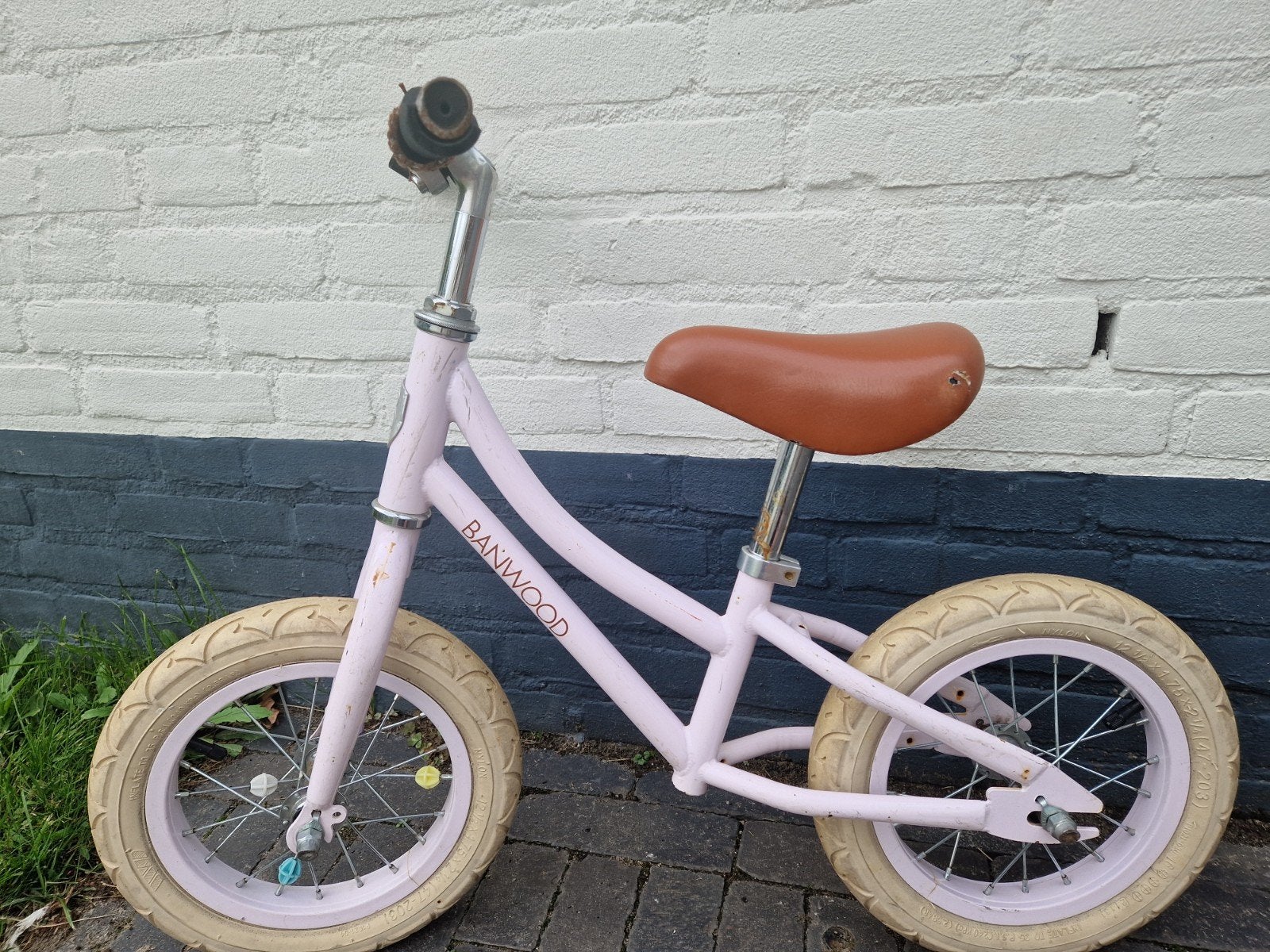 Banwood loopfiets lichtroze voor peuters, Fietsen en Brommers, Ophalen, Gebruikt, Minder dan 16 inch, Banwood