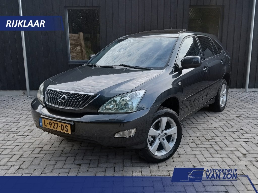 Lexus RX(-H) 300 3.0 V6 AUT Youngtimer UNIEK Leer Camera Nav, Auto's, Lexus, Automaat, Zwart, 2995 cc, Leder