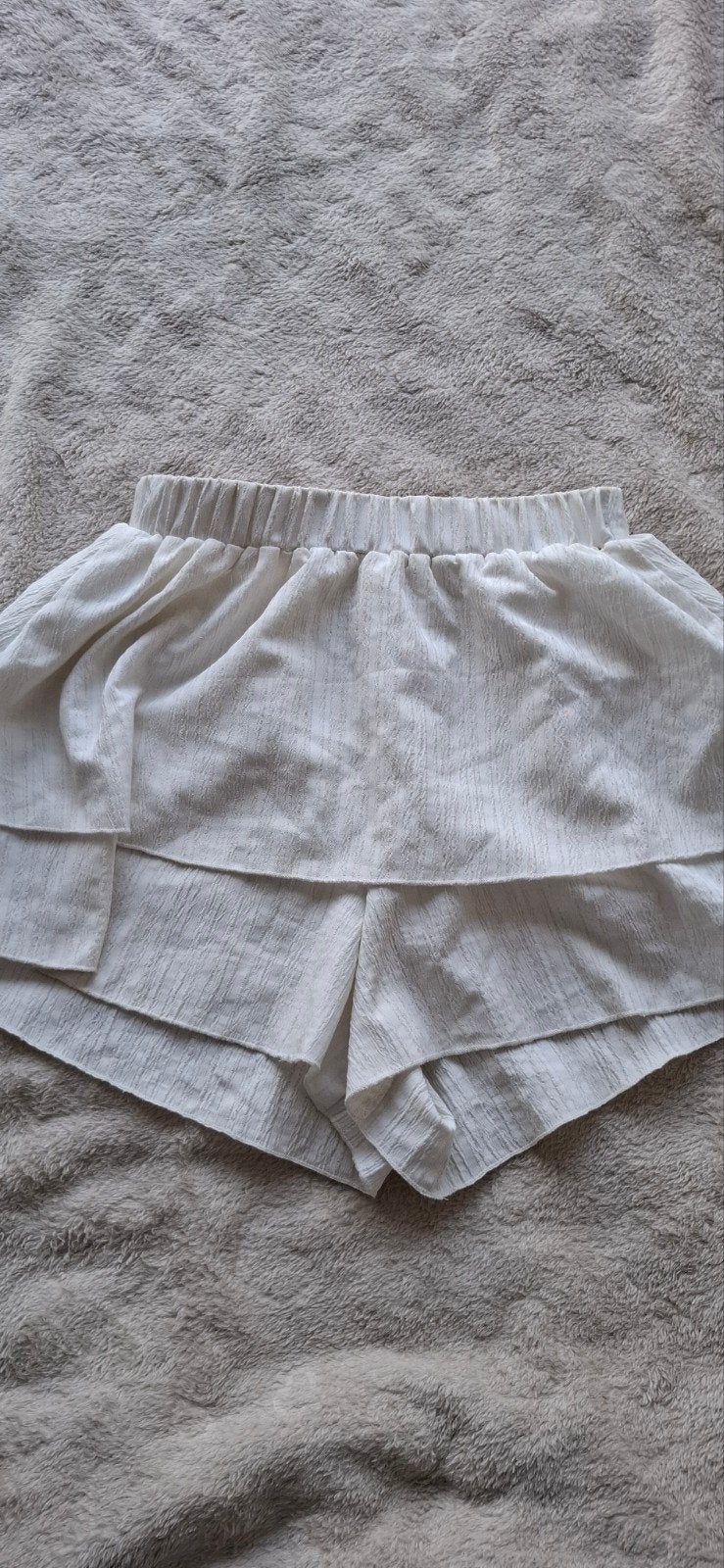 Witte korte broek/skort, maat XS, Kleding | Dames, Broeken en Pantalons, Kort, Wit, Ophalen of Verzenden, Maat 34 (XS) of kleiner