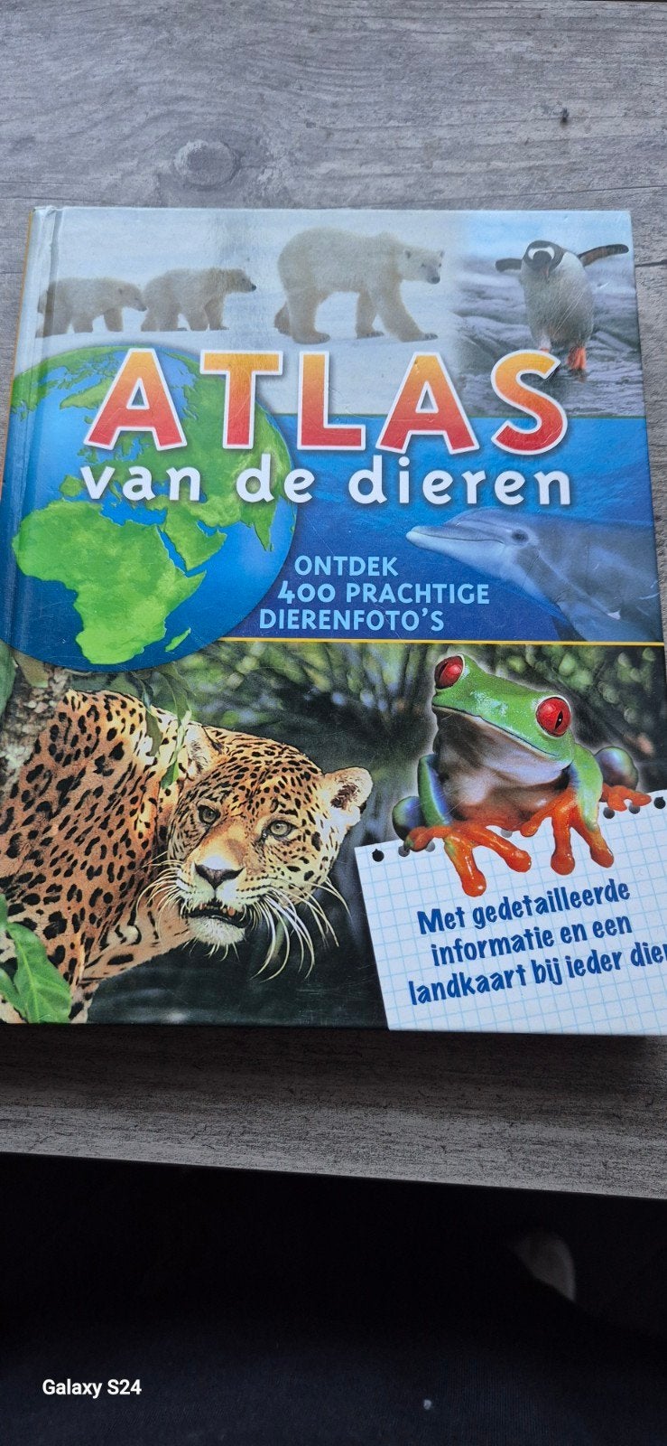 Atlas van de Dieren - Een verbazingwekkende reis, Ophalen of Verzenden, Zo goed als nieuw, Natuur algemeen, Onbekend