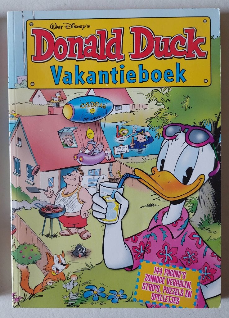 Donald Duck 3 Vakantieboeken en 4  Pockets, Boeken, Stripboeken, Meerdere stripboeken, Ophalen, Gelezen
