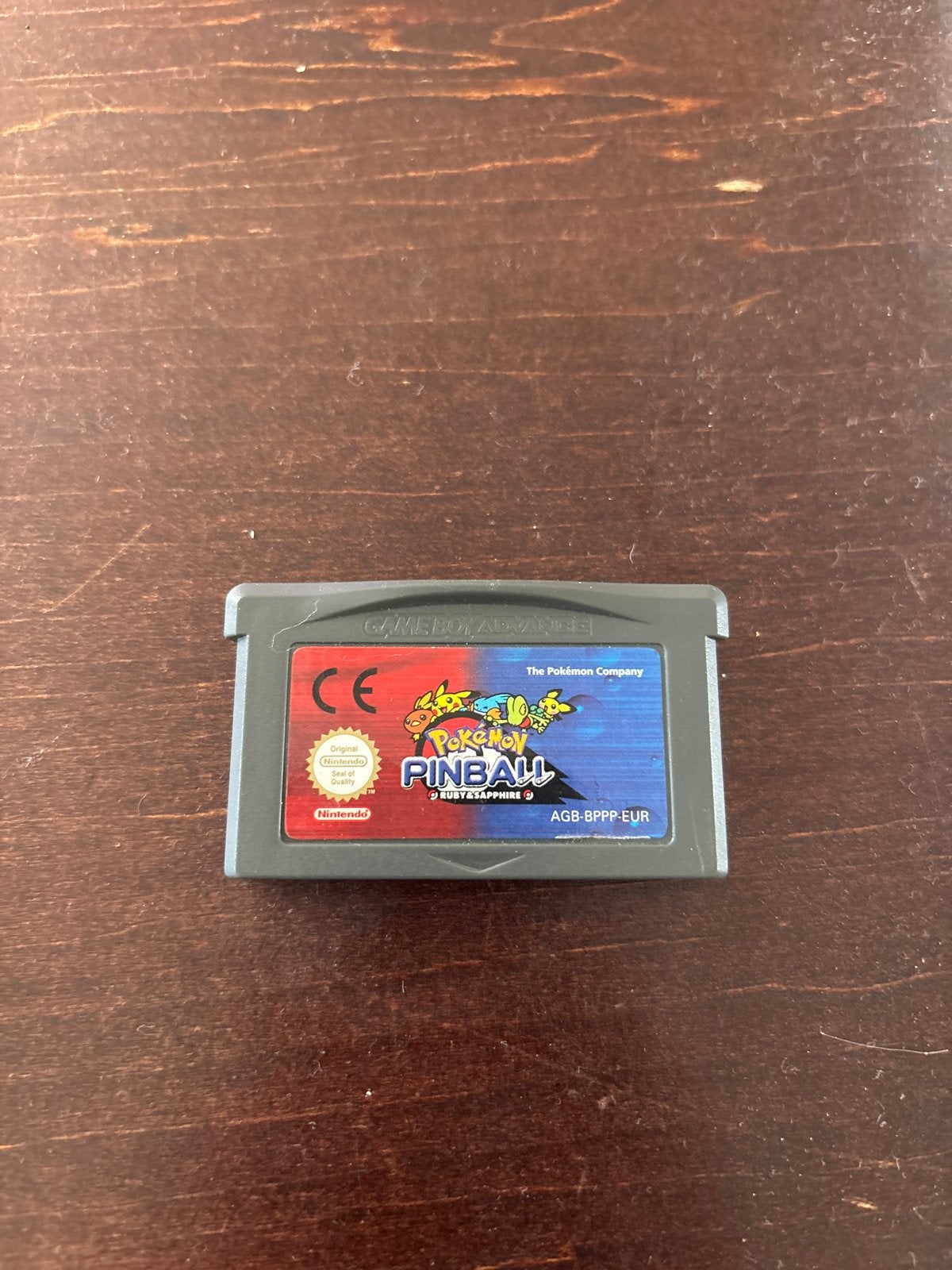 Pokémon Pinball Ruby & Sapphire Game Boy Advance, Spelcomputers en Games, Games | Nintendo Game Boy, Gebruikt, Overige genres