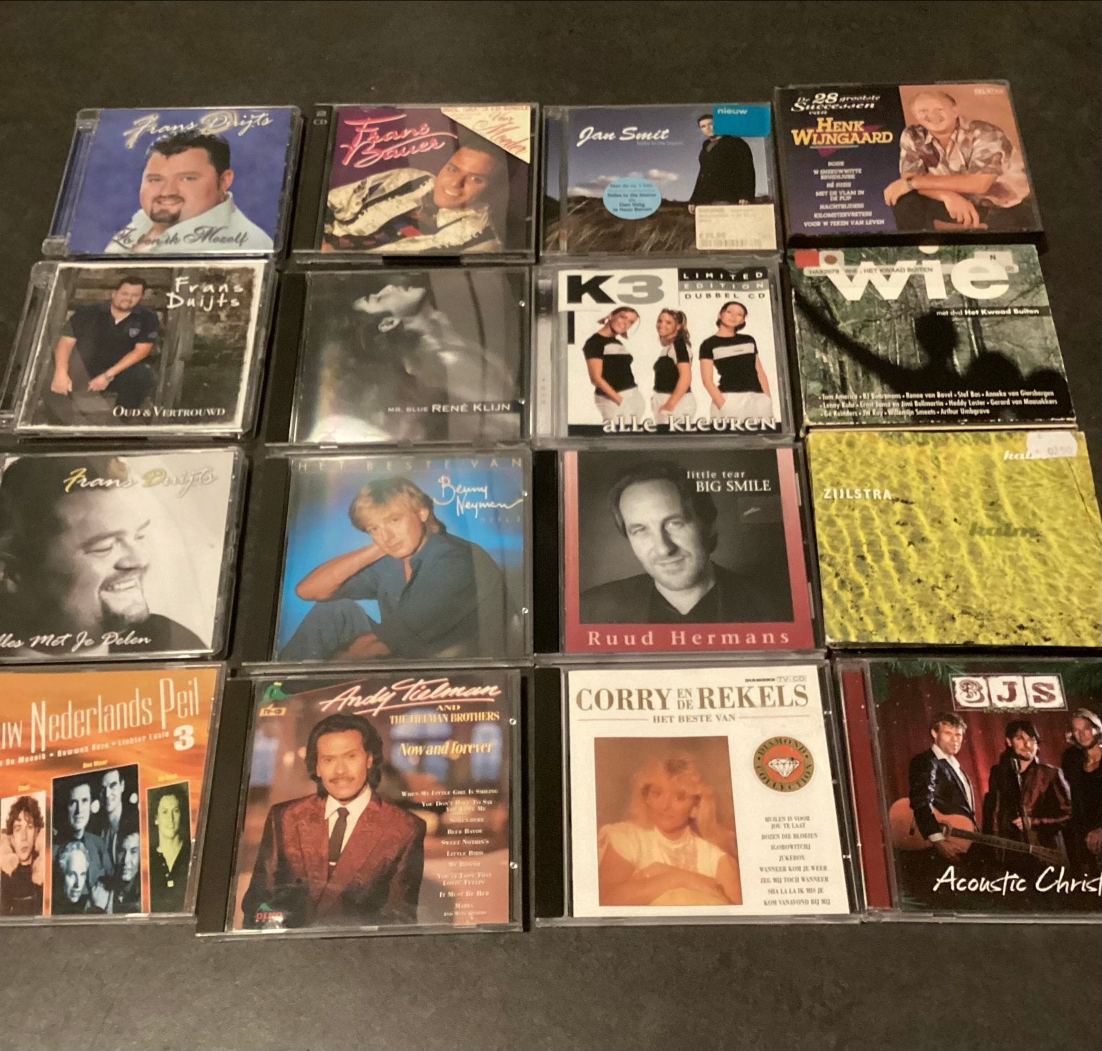 16 CD's o.a. Frans Duijts, K3, Jan Smit, Rene Kleijn, Ophalen, Gebruikt, Pop, Album